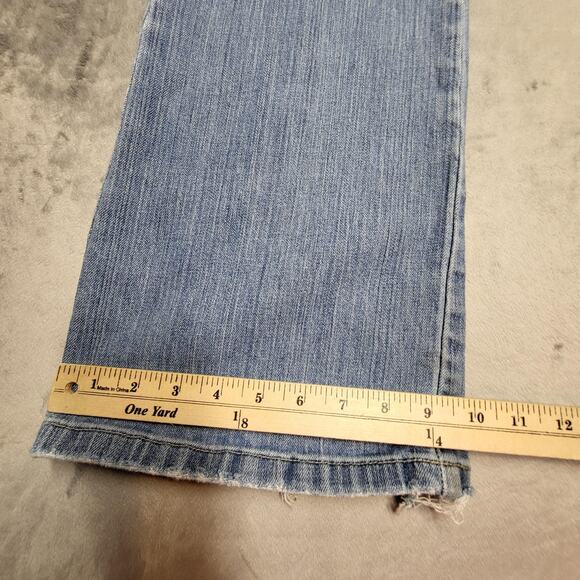 Tommy Hilfiger Jeans Womens 18R Low Rise Bootcut Distressed Denim Vintage Y2K - Picture 5 of 10